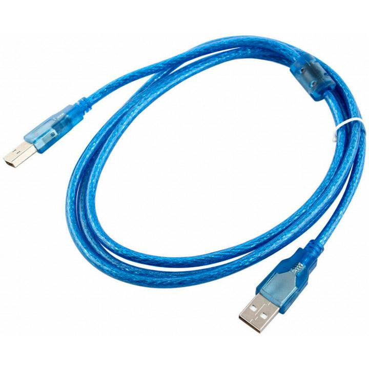 Ritar USB 2.0 AM/AM 3m Blue (YT-AM/AM-3.0TBL) - зображення 1