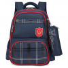 Seven Star Fox Шкільний рюкзак "Лисеня" із сумочкою для олівців на карабіні, вологозахищений, 18 л Синій - зображення 1