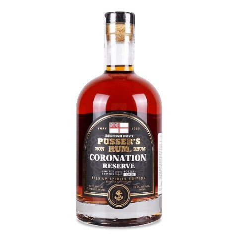 Pusser's Rum Ром  Coronation Reserve, 0,7 л (5060577610199) - зображення 1