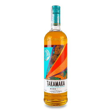 Takamaka Напій на основі рому  dark rum spiced, 0,7 л (6091319490174) - зображення 1