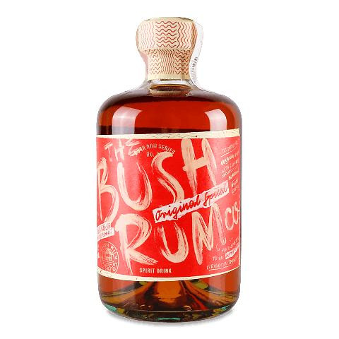 Bush Rum Напій на основі рому  spiced, 0,7 л (5021692000982) - зображення 1