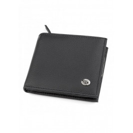 ST Leather Чоловічий гаманець натуральна шкіра  (ST154) 98383 Чорний