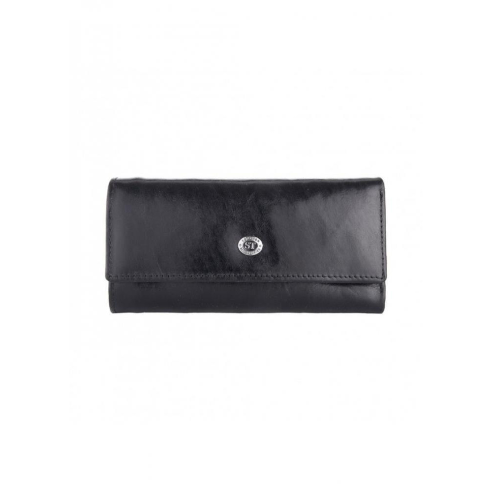 ST Leather Гаманець шкіряний з ключницею  (В416) 98656 Чорний - зображення 1