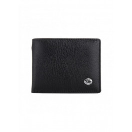 ST Leather Чоловічий шкіряний гаманець  (ST460) 98551 Чорний