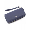 ST Leather Шкіряний клатч гаманець на дві молнии  (ST238-2) 98420 Синій - зображення 1