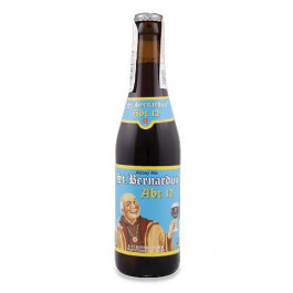 St.Bernardus Пиво  Abt 12 темне фільтроване, 0,33 л (54079021)