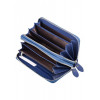 ST Leather Шкіряний гаманець клатч на дві молнии  (ST238-2) 98424 Синій - зображення 3