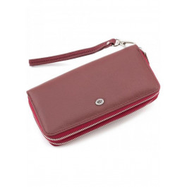 ST Leather Жіночий шкіряний гаманець - клатч  (ST238-2) 98421 Бордовий