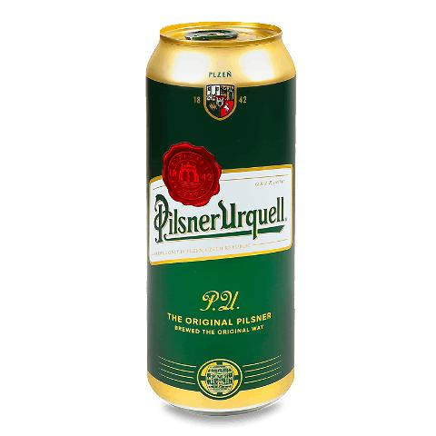 Pilsner Urquell Пиво  світле з/б, 0,5 л (4605664000746) - зображення 1
