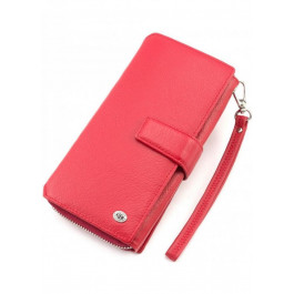 ST Leather Жіночий шкіряний гаманець  (SТ228) 98574 Червоний