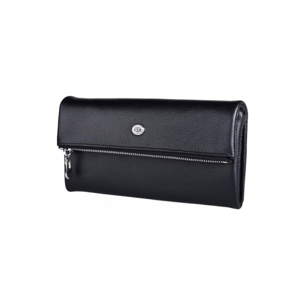 ST Leather Шкіряний гаманець гаманець  (ST269) 98431 Чорний - зображення 1