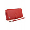 ST Leather Жіночий шкіряний гаманець клатч на молнии з візитниці  (SТ228-2) 98575 Червоний - зображення 2