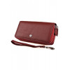 ST Leather Жіночий шкіряний гаманець клатч на дві молнии  (ST238-2) 98422 Бордовий - зображення 1