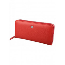 ST Leather Жіночий шкіряний гаманець клатч на молнии  (ST238) 382 021 Червоний
