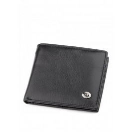 ST Leather Чоловічий шкіряний гаманець  (ST159) 98392 Чорний