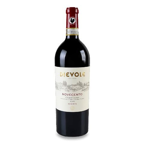 Mario di Dievole Вино  Novecento Chianti Classico Riserva, 0,75 л (8005557341998) - зображення 1