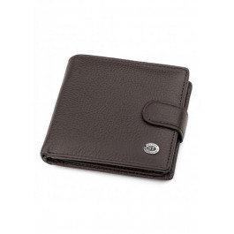 ST Leather Чоловічий кошелек- портмоне шкіряний  (ST153) 98382 Коричневий