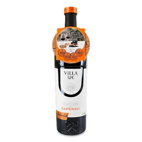 Villa UA Вино  Сапераві червоне сухе, 0,75 л (4820024225014) - зображення 1