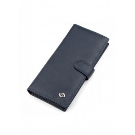 ST Leather Чоловічий шкіряний гаманець  (ST147) 98351 Синій