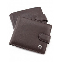 ST Leather Чоловічий шкіряний гаманець  (ST103) 98304 Коричневий