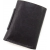 Grande Pelle Мініатюрний гаманець із натуральної чорної шкіри з хлястиком на магніті  67800 - зображення 3