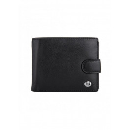 ST Leather Чоловічий шкіряний гаманець  (ST141) 98343 Чорний