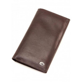 ST Leather Чоловічий гаманець натуральна шкіра  (B-MS35) 98180 Коричневий