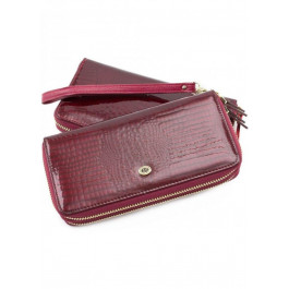 ST Leather Шкіряний жіночий гаманець  (S5001A) 98245 Бордовий
