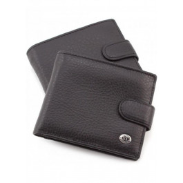 ST Leather Чоловічий шкіряний гаманець  (ST103) 98303 Чорний