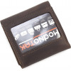 Grande Pelle Шкіряний гаманець шоколадного кольору з фіксацією на магніт  67840 - зображення 3