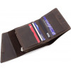 Grande Pelle Шкіряний гаманець шоколадного кольору з фіксацією на магніт  67840 - зображення 5