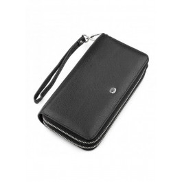 ST Leather Чоловічий гаманець натуральна шкіра  (ST127) 98325 Чорний