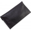 Grande Pelle Жіночий гаманець-конверт із натуральної шкіри чорного кольору на магніті  67802 - зображення 4