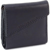 Grande Pelle Маленький гаманець із натуральної італійської шкіри чорного кольору на магніті  67843 - зображення 1