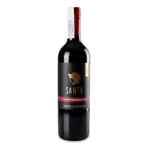 Santa Carolina Вино  Cabernet Sauvignon, 0,75 л (7804350007527) - зображення 1