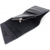 Grande Pelle Маленький гаманець із натуральної італійської шкіри чорного кольору на магніті  67843 - зображення 8