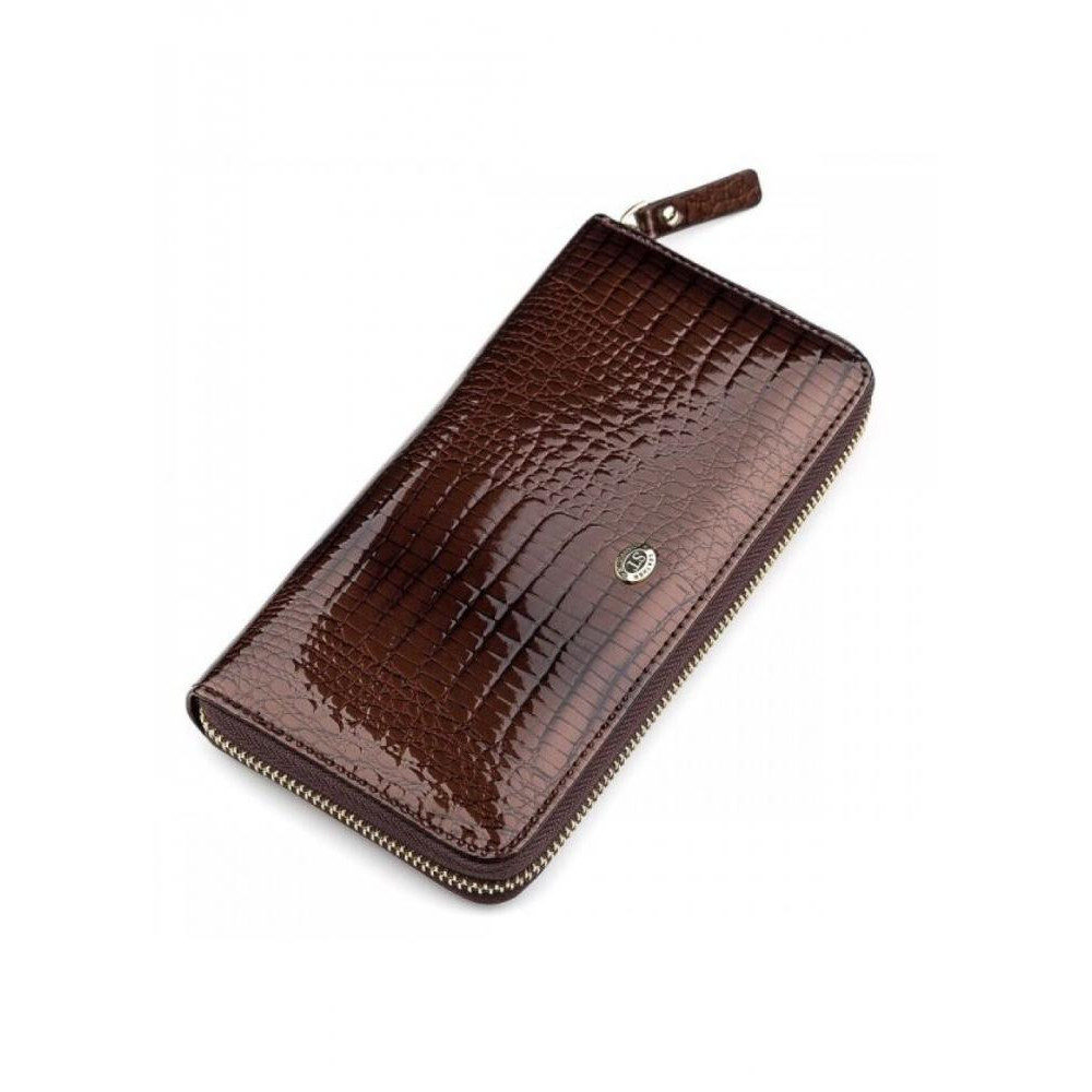 ST Leather Жіночий шкіряний гаманець  (S4001A) 98242 Коричневий - зображення 1