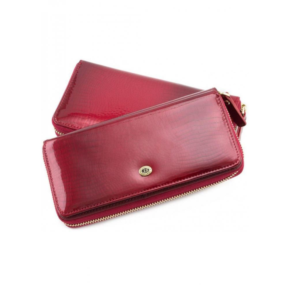 ST Leather Жіночий гаманець зі шкіри  (S7001A) 98266 Червоний - зображення 1