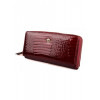 ST Leather Жіночий шкіряний гаманець клатч на молнии з візитниці  (S7001A) 98265 Бордовий - зображення 1