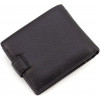 ST Leather Чоловічий гаманець із натуральної шкіри чорного кольору із кишенею для монет  1767438 - зображення 3