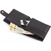 ST Leather Чоловічий гаманець із натуральної шкіри чорного кольору із кишенею для монет  1767438 - зображення 7