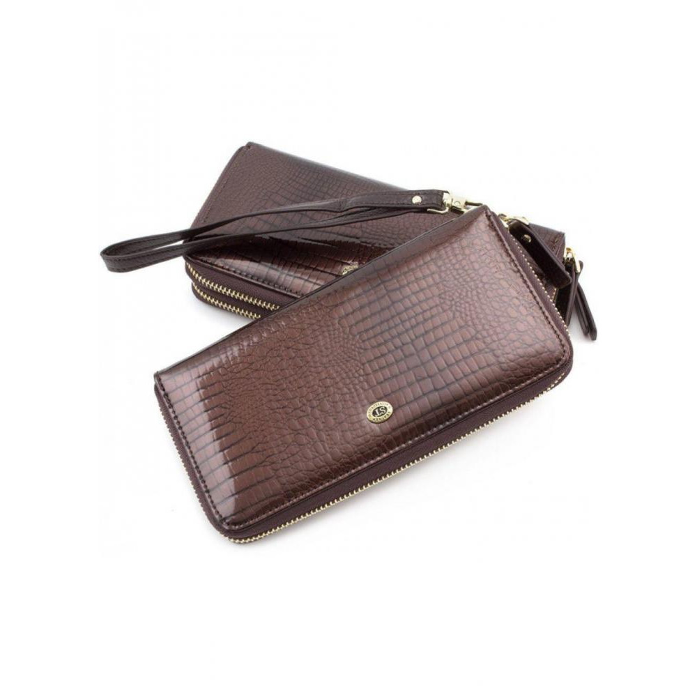 ST Leather Жіночий гаманець шкіряний  (S4001A) 98238 Коричневий - зображення 1