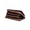 ST Leather Жіночий шкіряний гаманець клатч на молнии з візитниці  (S7001A) 98269 Коричневий - зображення 3