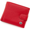 ST Leather Жіноче портмоне із натуральної шкіри червоного кольору з блоком під карти  1767456 - зображення 1