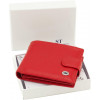 ST Leather Жіноче портмоне із натуральної шкіри червоного кольору з блоком під карти  1767456 - зображення 8