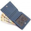 Karya Шкіряний жіночий гаманець маленького розміру в синьому кольорі  67495 - зображення 7
