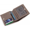 Karya Шкіряний жіночий гаманець невеликого розміру в кольорі тауп  67492 - зображення 6