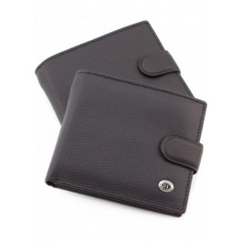ST Leather Чоловічий шкіряний гаманець  (ST138) 98374 Чорний
