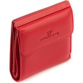 ST Leather Червоний жіночий гаманець невеликого розміру з натуральної шкіри  1767334