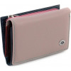 ST Leather Різнобарвний жіночий гаманець компактного розміру з натуральної шкіри на на магніті  1767213 - зображення 1